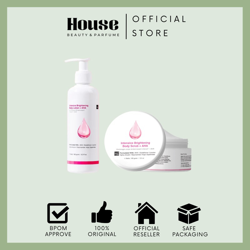 Jual NEWLAB INTENSIVE BRIGHTENING BODY LOTION & BRIGHTENING BODY SCRUB