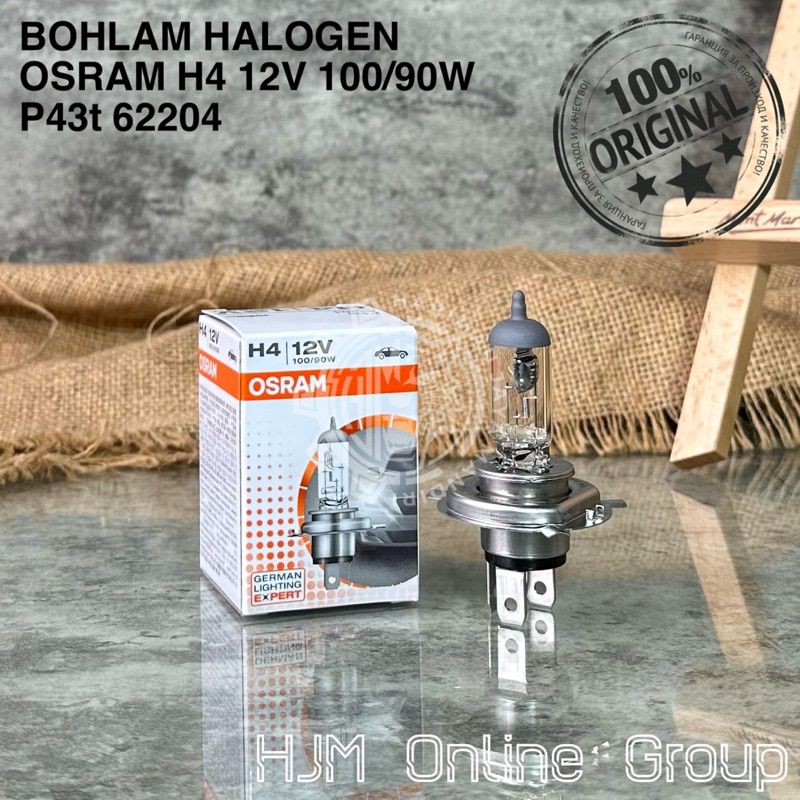 Jual Bohlam Lampu Halogen Osram H V W P T Original Shopee