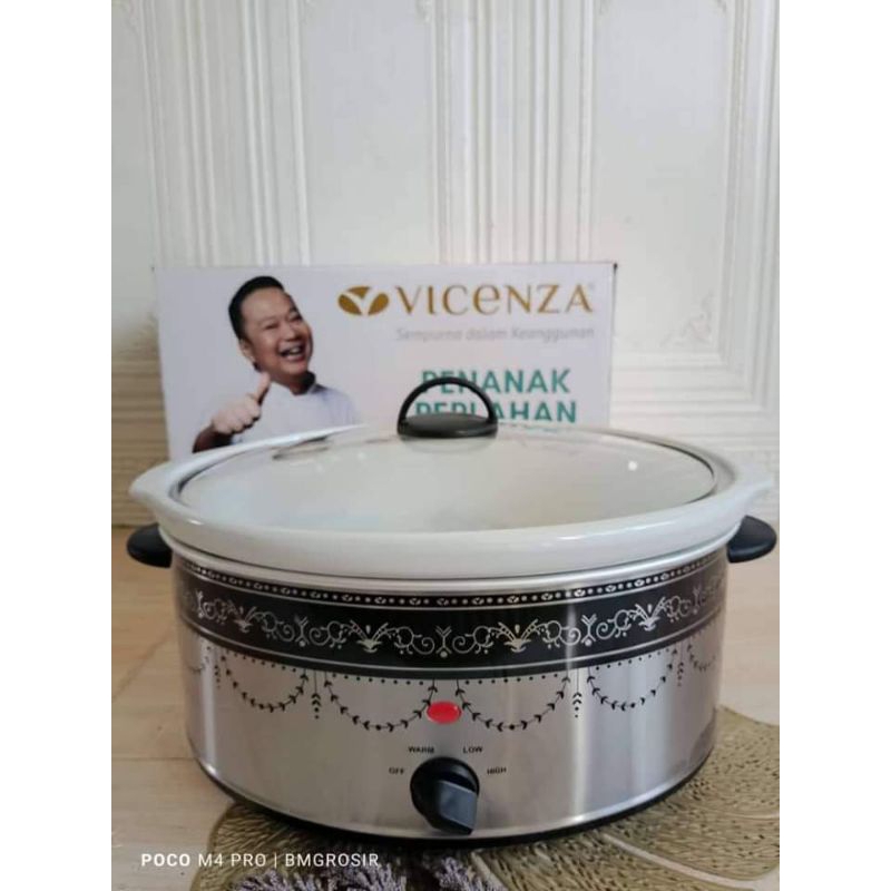 Jual Slow Cooker Vicenza 6 Liter (ORIGINAL) Shopee Indonesia