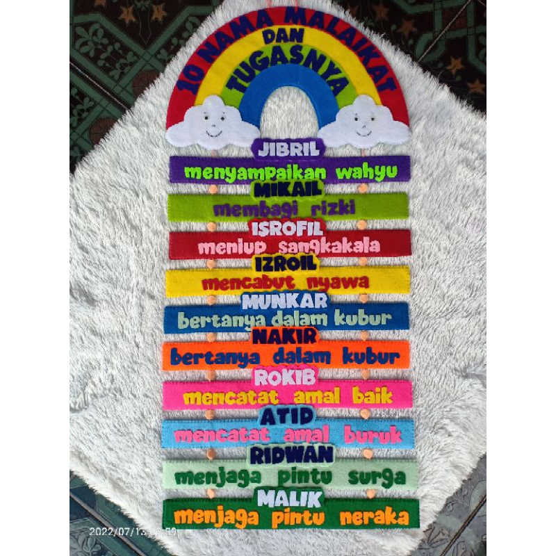 Jual 10 Nama Malaikat Dan Tugasnya | Shopee Indonesia