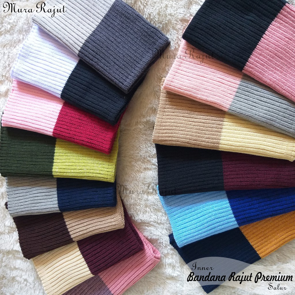 Jual IL - CIPUT RAJUT 4 WARNA / INNER HIJAB RAJUT / DALAMAN JILBAB