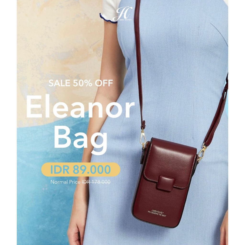 Jual ELEANOR MINI BAG JIMSHONEY BANJARBARU ( BISA COD ) Shopee Indonesia
