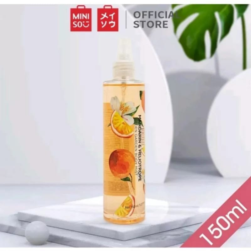 Jual MINISO Body Mist Parfum Spray Garden Edition 150ml | Shopee Indonesia