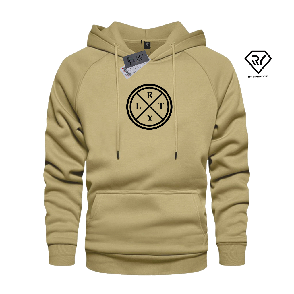 Jual Ry Lifestyle - Hoodie Shirt Rylt Round Hitam Unisex | Shopee Indonesia