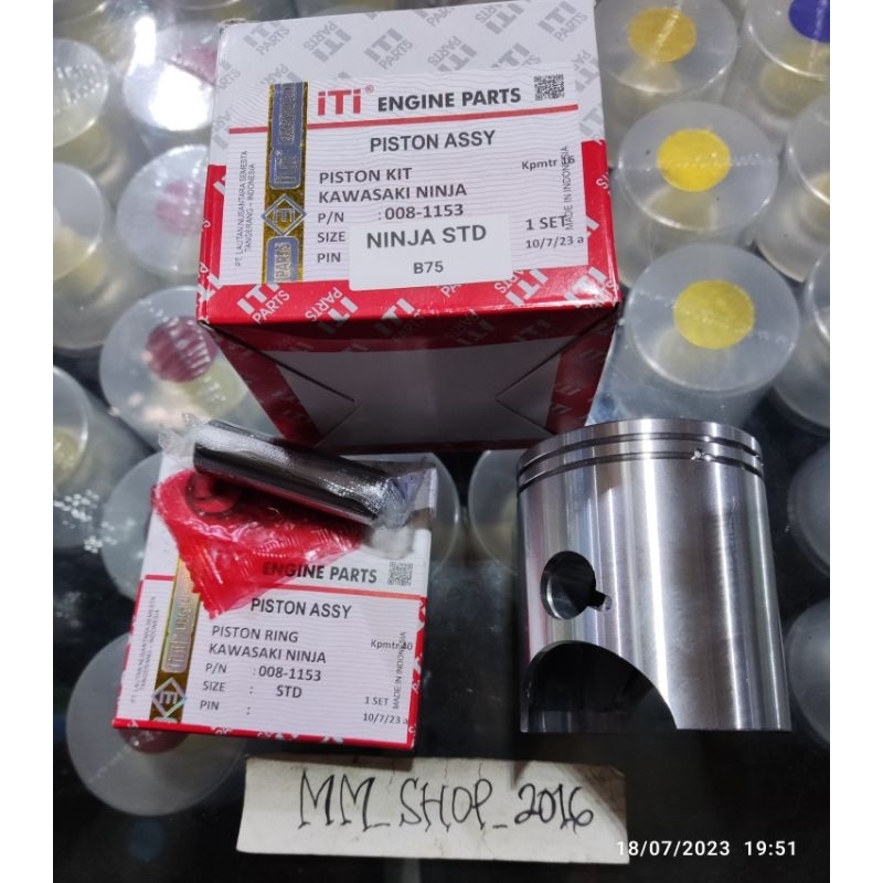 Jual Piston Kit Ninja Ninjar Std Pin Iti Shopee Indonesia