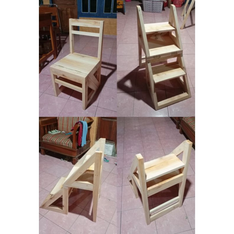 Jual kursi tangga lipat multifungsi / tangga lipat / kursi lipat ...