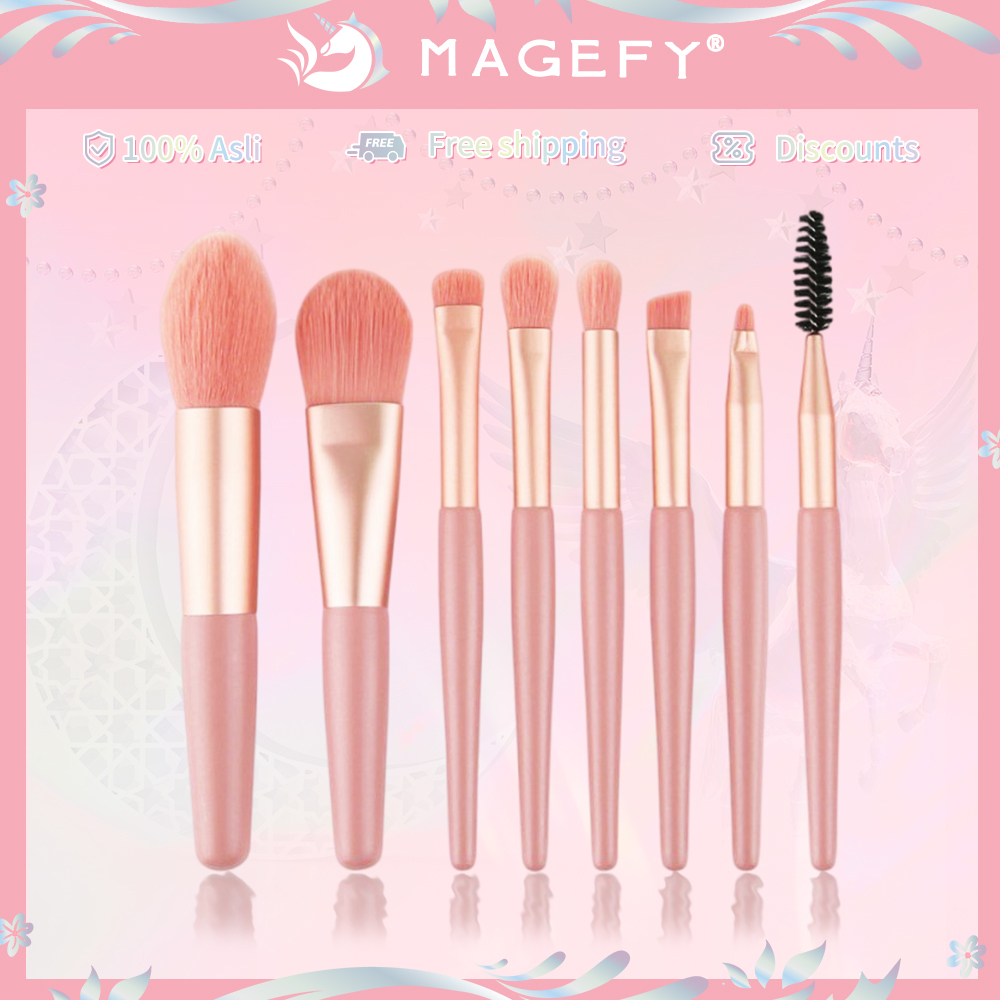 Jual Magefy Kuas Make Up Set Pcs Set Eyeshadow Bibir Alis Sisir