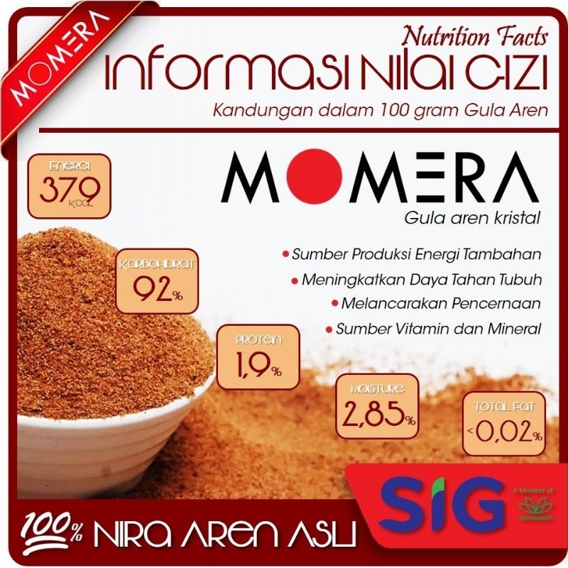 Jual Gula Aren Bubuk - Palm Sugar Powder 500gram | Shopee Indonesia