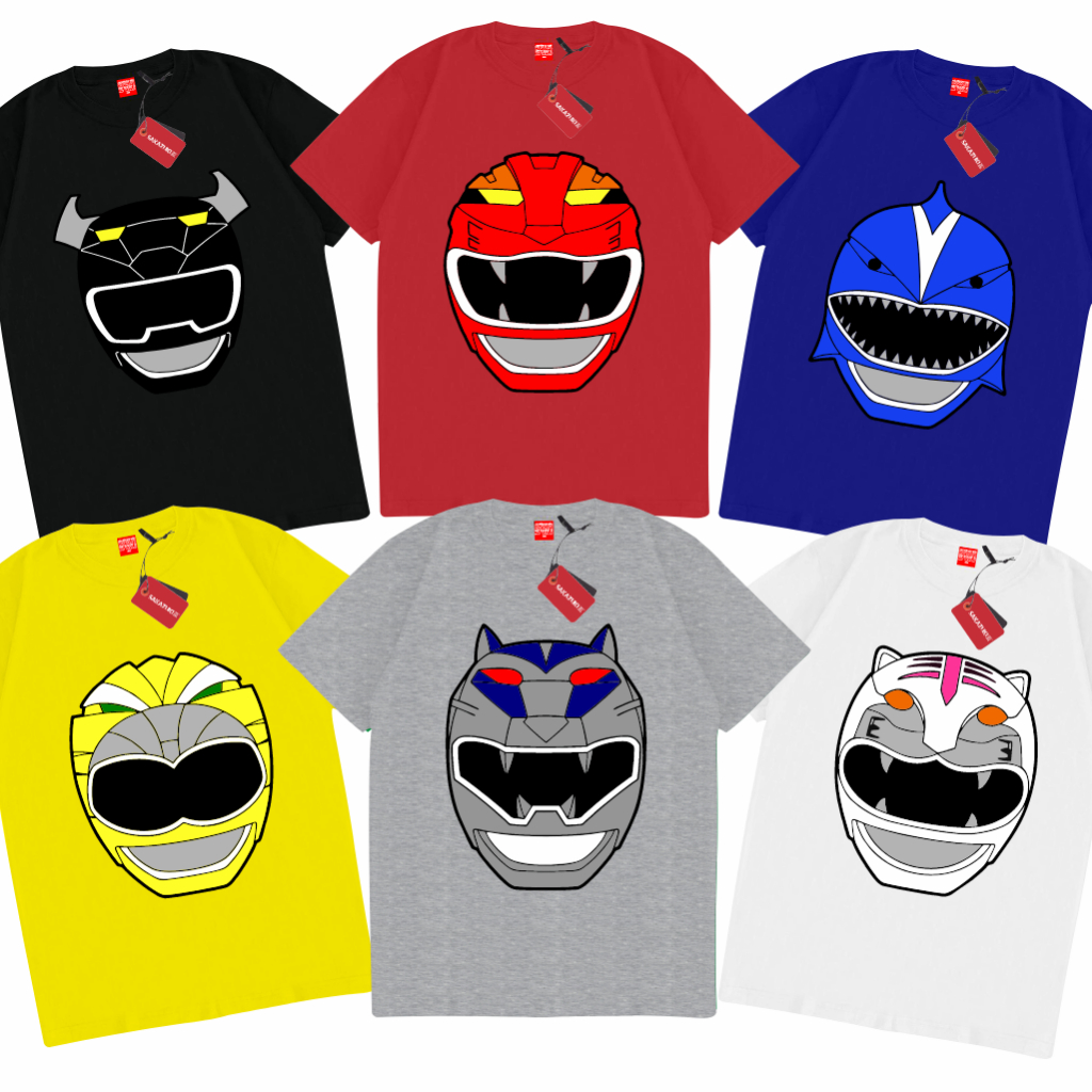 Jual GILAN Baju Kaos T shirt Distro Unisex Gambar Anime Super Sentai ...