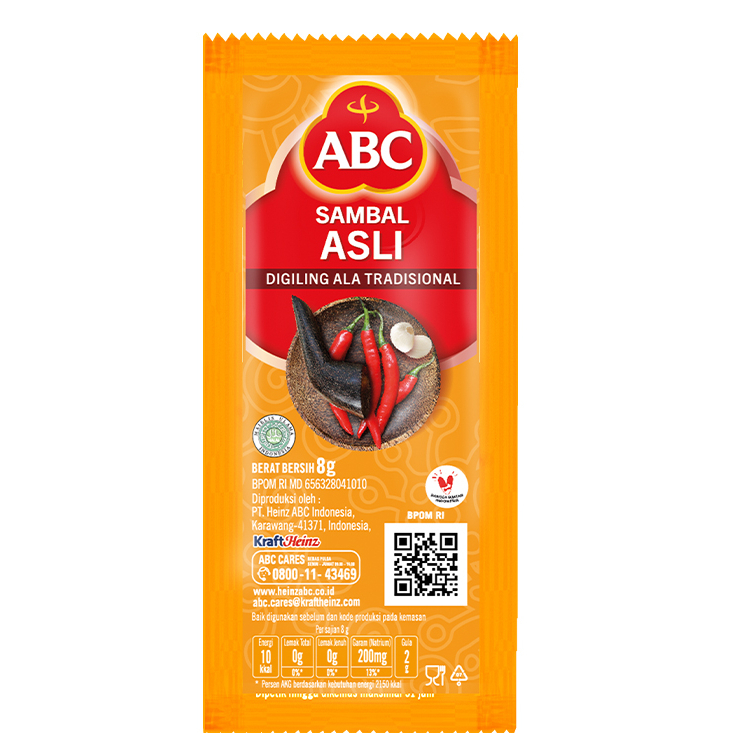 Jual Sambal Abc Saus Saset 10x15gr Shopee Indonesia