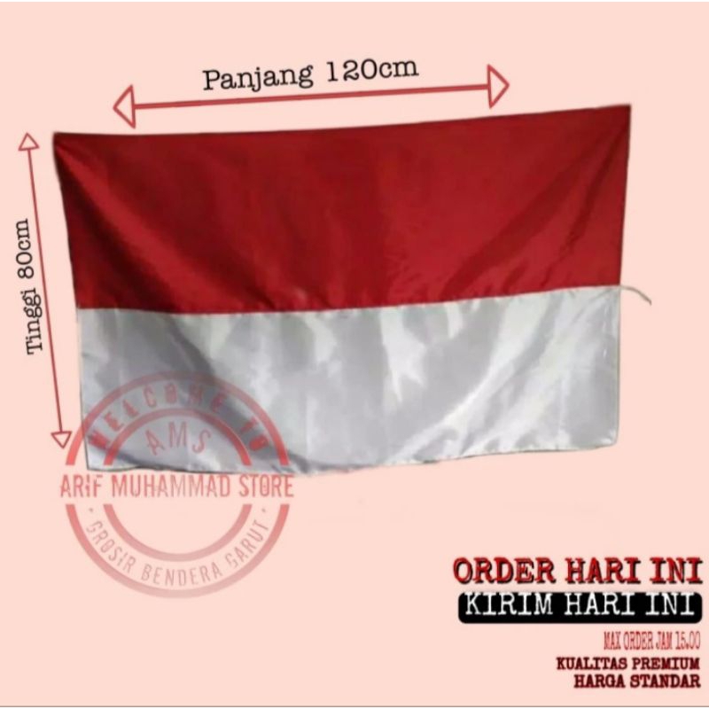 Jual BENDERA MERAH PUTIH UKURAN SEDANG | Shopee Indonesia