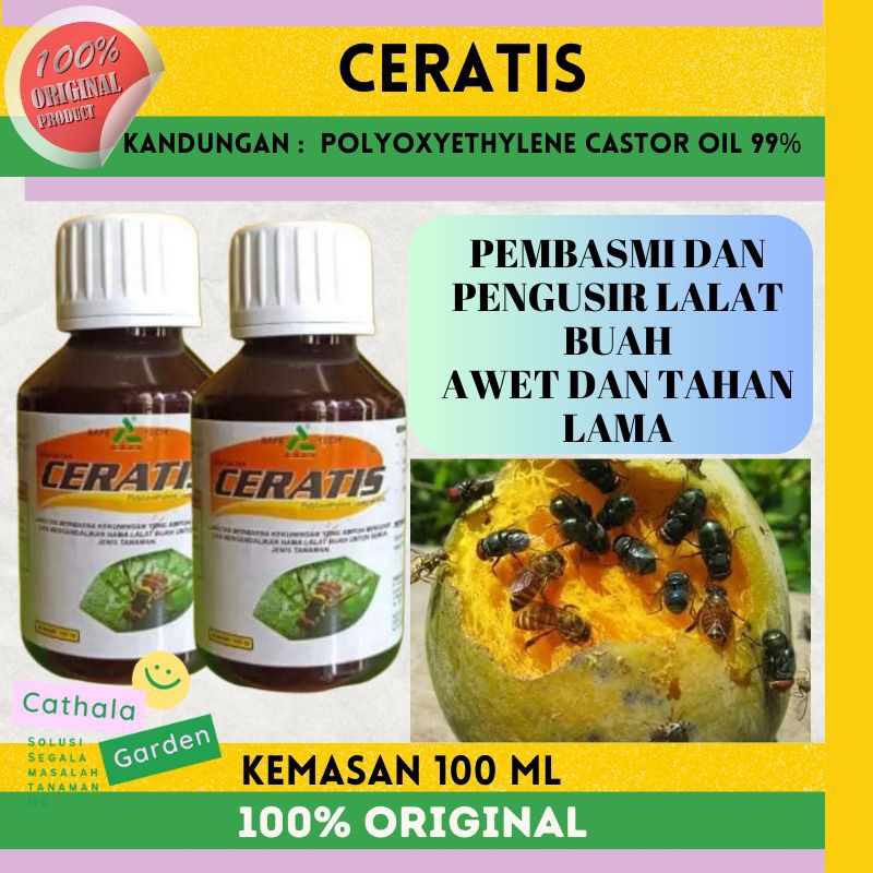 Jual CERATIS KEMASAN 100 ML | SURFAKTAN PEMBASMI DAN PENGUSIR LALAT ...