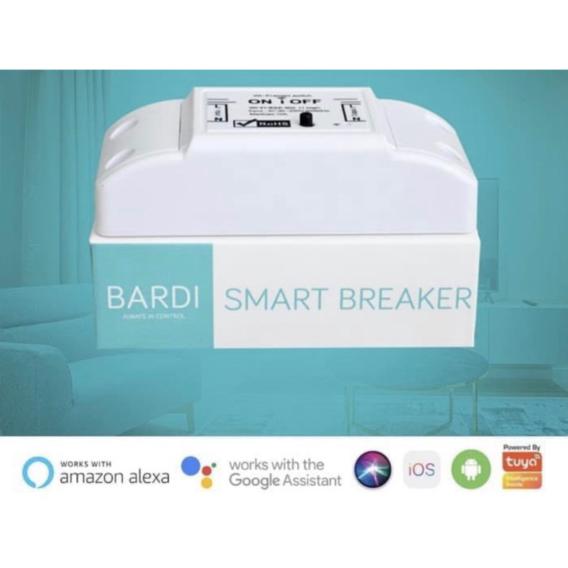 Jual BARDI Smart Breaker ON OFF Switch Wireless IoT Home Automation ...