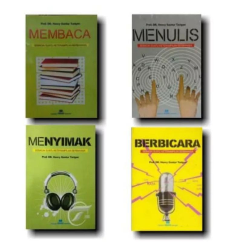 Jual Satu Paket Buku Henry Guntur Tarigan Berbicara Membaca Menyimak