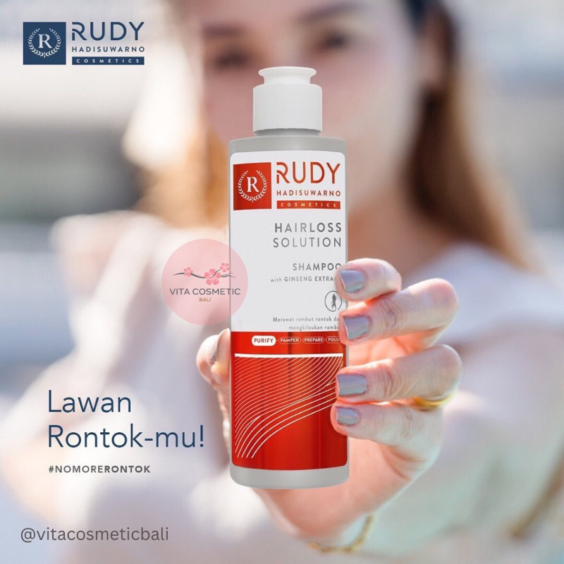 Jual Rudy Hadisuwarno Cosmetics shampoo Hairloss Solution 200 ml sampo ...