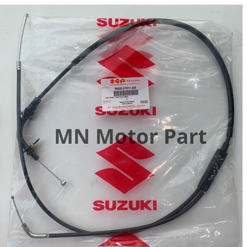 Jual Kabel Tali Gas Satria Tak T Hiu Lumba Original Suzuki Shopee