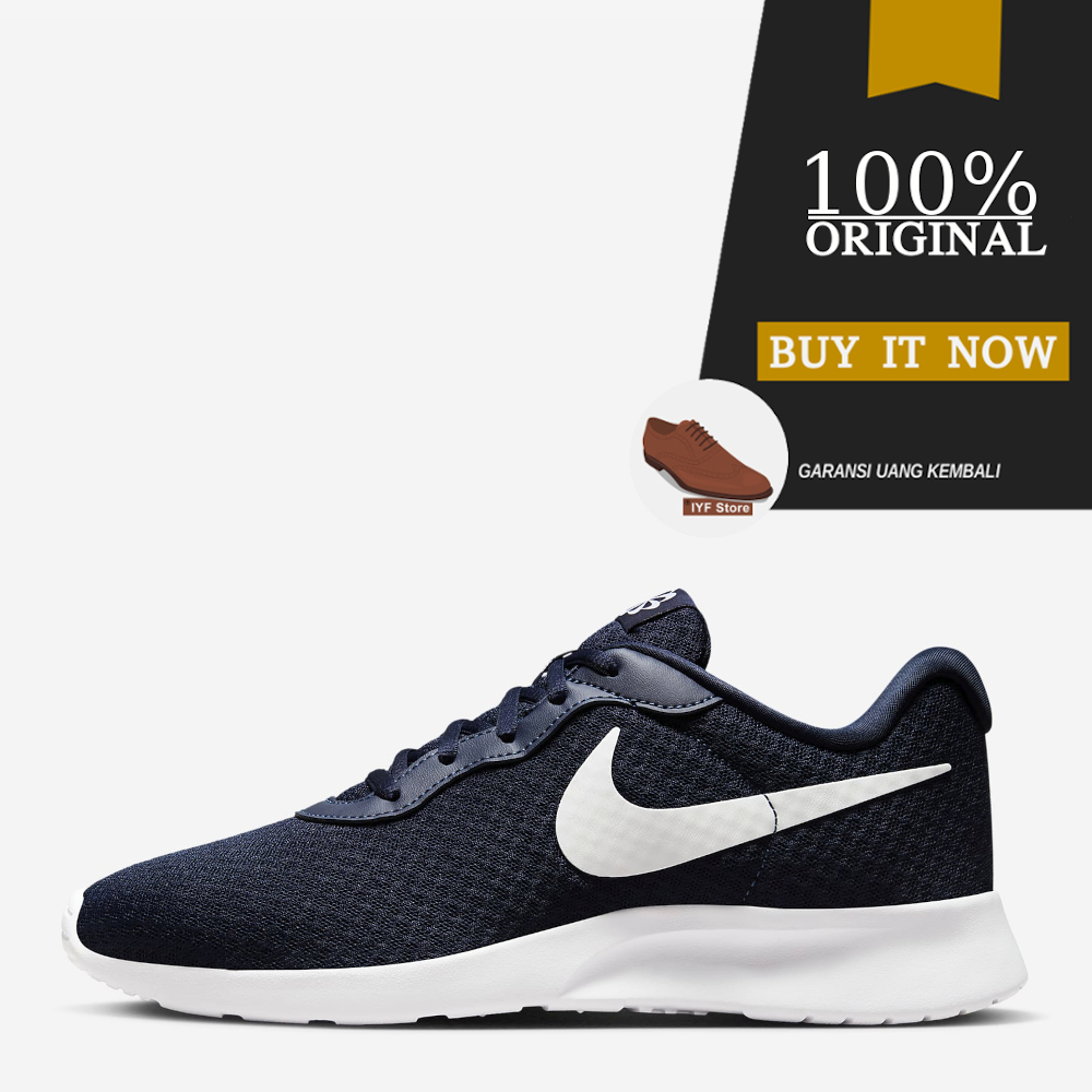 Jual Sneakers Original Sepatu Nike Tanjun FlyEase Obsidian White Art. Code DV7775 400 Shopee Indonesia
