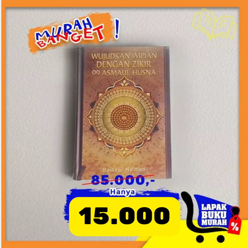 Jual Promo Murah Buku Wujudkan Impian Dengan Dzikir 99 Asmaul Husna