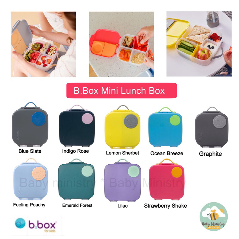 Jual B.BOX MINI LUNCH BOX / TEMPAT MAKAN ANAK SEKOLAH / TEMPAT BEKAL