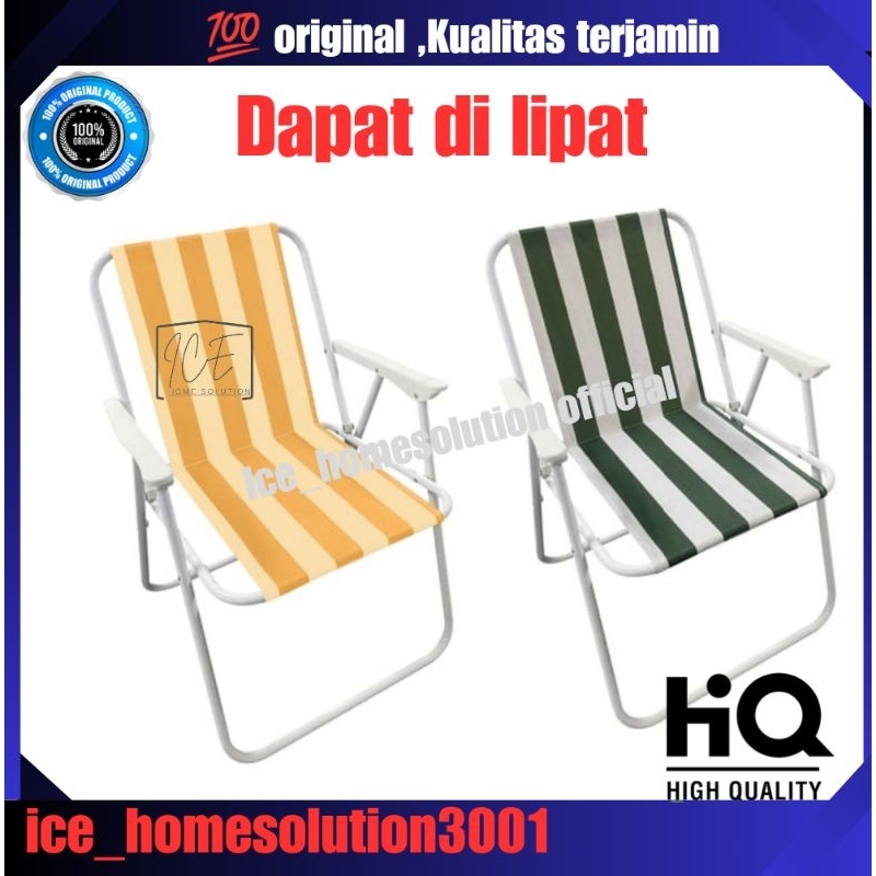 Jual Soleil Kursi Teras Stripe Spring Orange Hijau Kursi Lipat Kursi