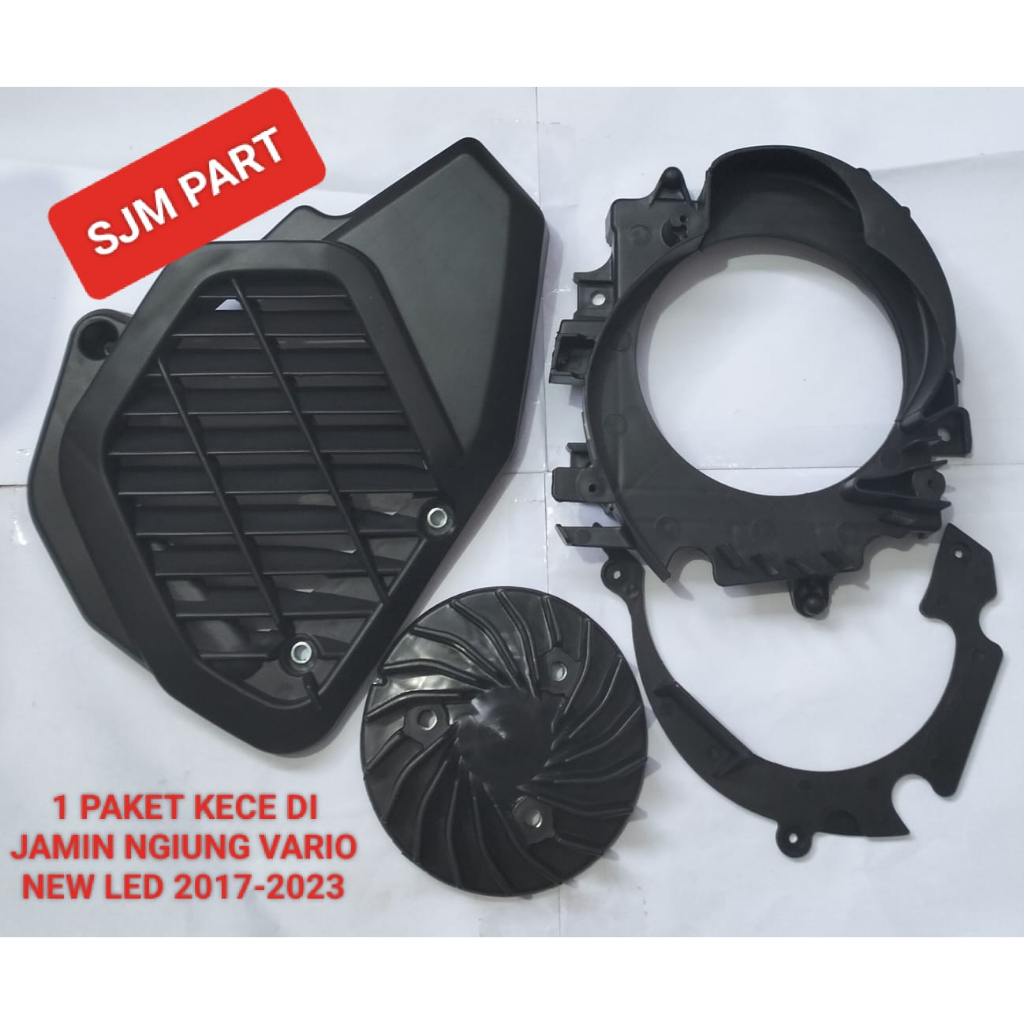 Jual DUDUKAN RADIATOR +TUTUP RADIATOR PCX + KIPAS MAGNET PCX VARIO 125 ...