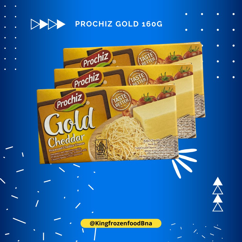 Jual Prochiz Gold Keju 160g | Shopee Indonesia