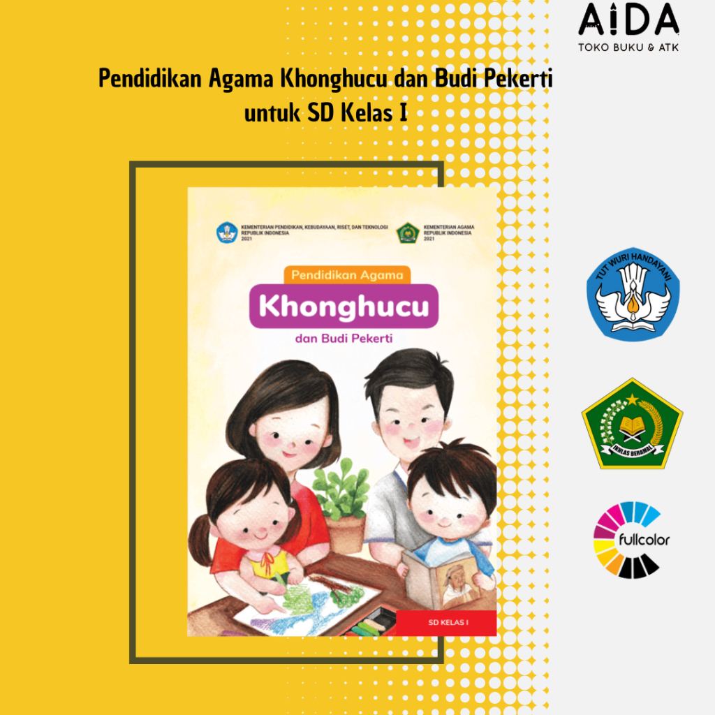 Jual Buku pendidikan Kurikulum Merdeka SD Agama Khonghucu Kelas 1