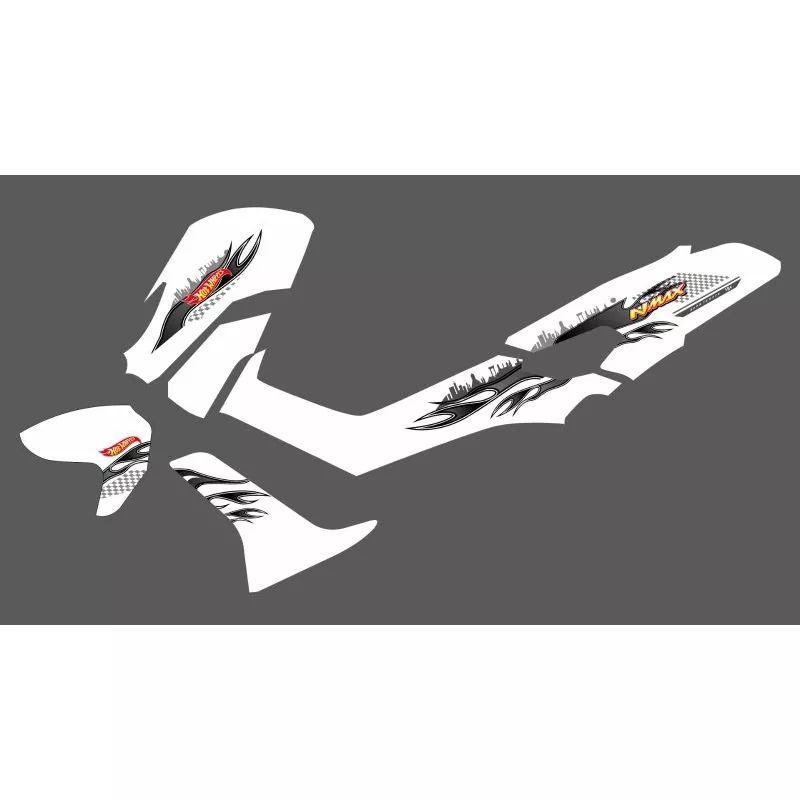 Jual Striping Transparan Nmax Old Custom Desain Hotwheels | Shopee