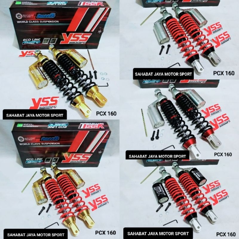 Jual Shock Tabung YSS G-SERIES G-PLUS PCX 160 365MM Original YSS ...