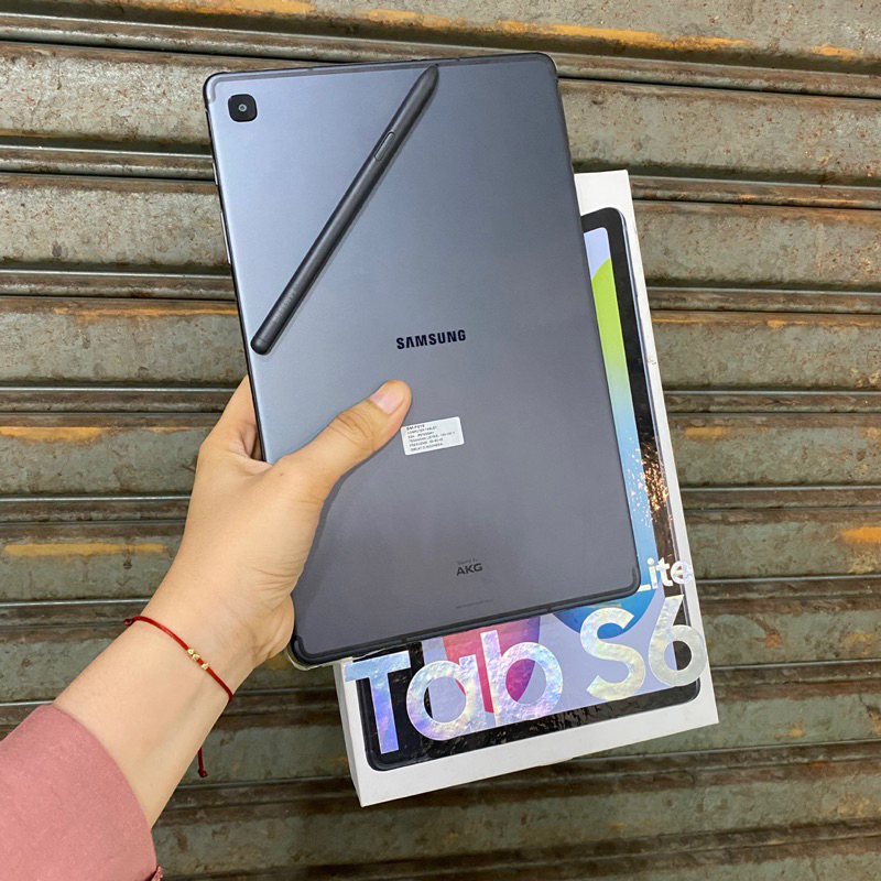 Jual Samsung Tab S6 Lite 4/128gb Second Bekas Pakai Resmi Sein Fullset ...