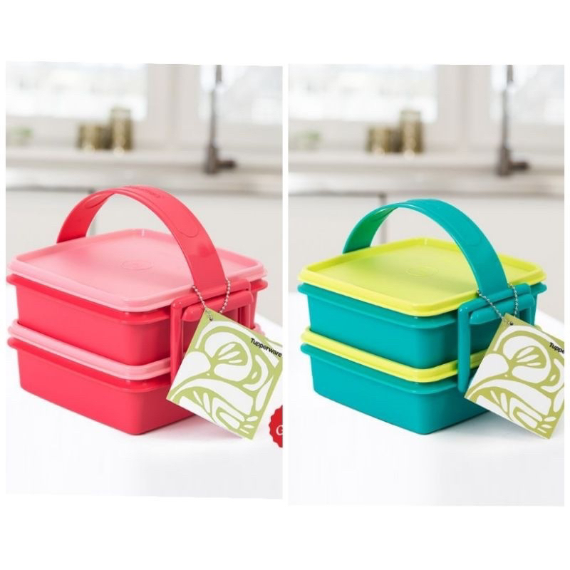 Jual rantang tupperware new rantang carry all set | Shopee Indonesia