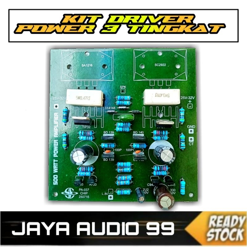 Jual KIT DRIVER POWER 3 TINGKAT 500 - 1000 WATT | Shopee Indonesia