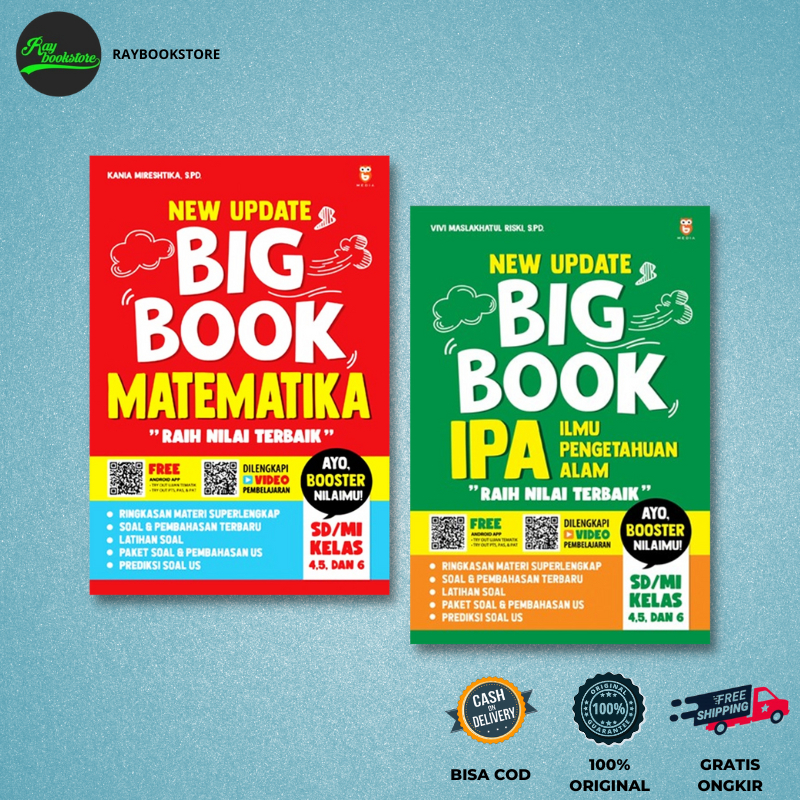 Jual Buku New Update Big Book Matematika SD/MI Kelas 4,5,6 II New ...