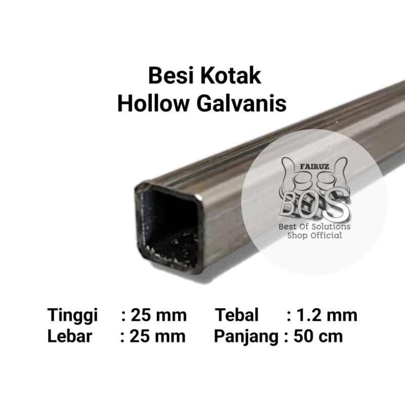 Jual Besi Hollow Galvanis X Mm Tebal Mm Panjang Cm Cm