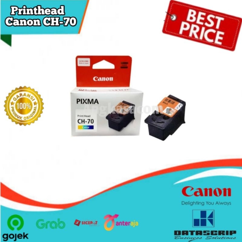 Jual Canon Printhead Print Head CH-70 CH 70 Color Original Cartridge ...