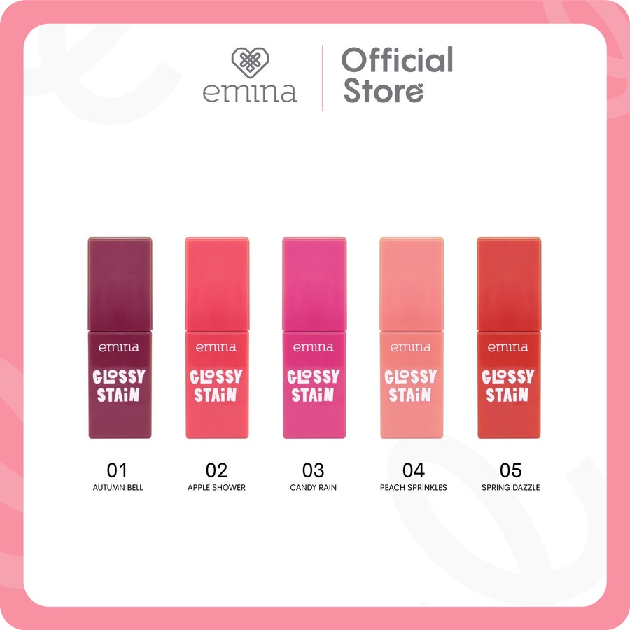 Jual Emina Lip Tint Glossy Stain Shopee Indonesia