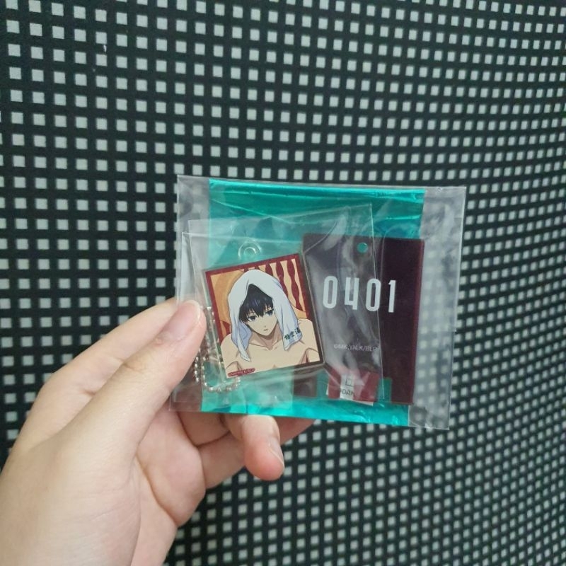 Jual Official Keyholder Raku Spa Blue Lock Isagi Yoichi | Shopee Indonesia