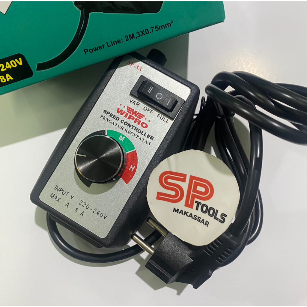 Jual ALAT PENGATUR / PENGATURAN KECEPATAN SPEED CONTROLLER WIPRO SP-8A ...