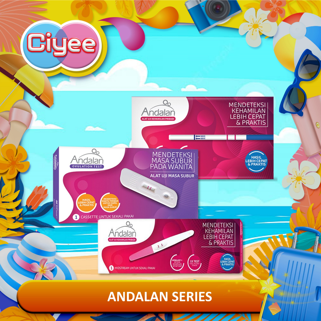 Jual Andalan Pregnancy Test Kit Midstream Ovulation Test Kit Alat