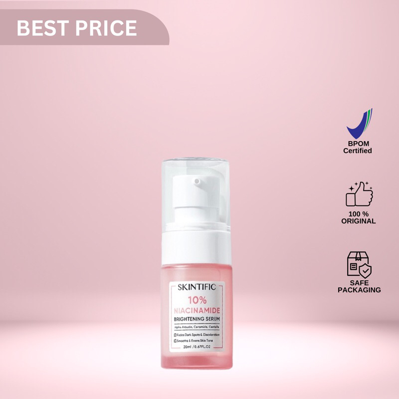 Jual Skintific 10 Niacinamide Brightening Serum 20ml Shopee Indonesia