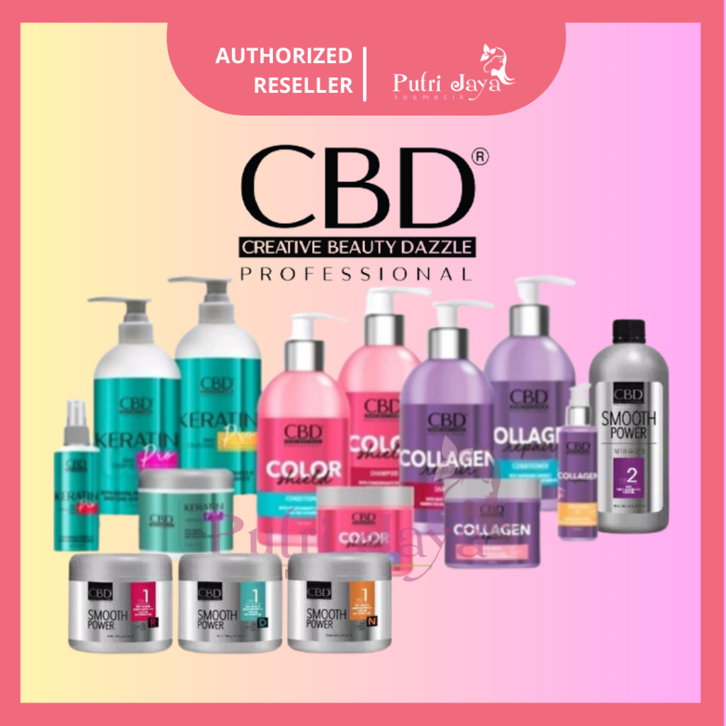 Jual CBD Collagen Repair / Keratin Pro / Color Shield | Hair Mask ...