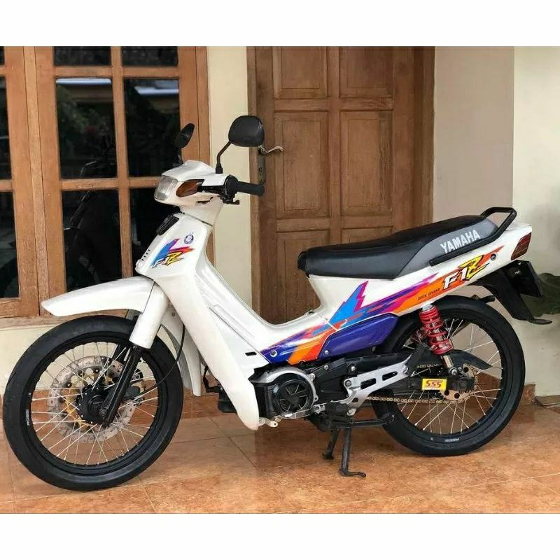 Jual (BAYAR DI TEMPAT) Striping F1Z FIZ Albino 1994 Putih Stiker lis ...