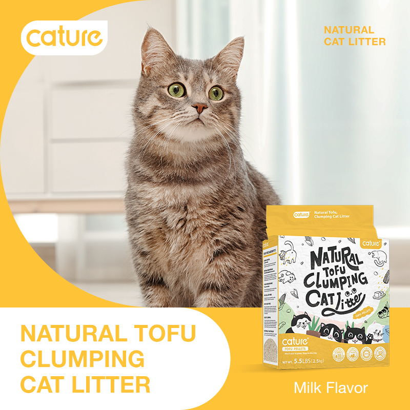 Jual Cature Natural Tofu Clumping Cat Litter (Tofu with Bentonite