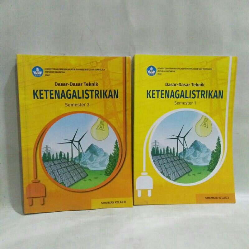 Jual Buku Paket Smkmak Dasar Dasar Teknik Ketenagalistrikan Kelas X Shopee Indonesia 6035