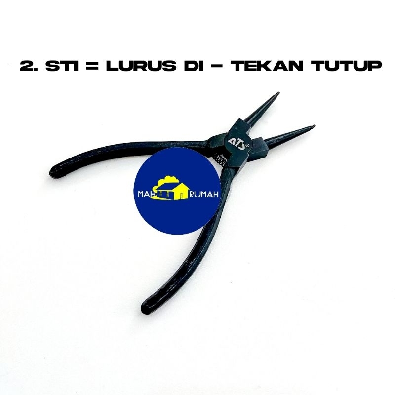 Jual TANG RING VEER Circlip Snapring Per STI STE BTI BTE Lurus Bengkok ...