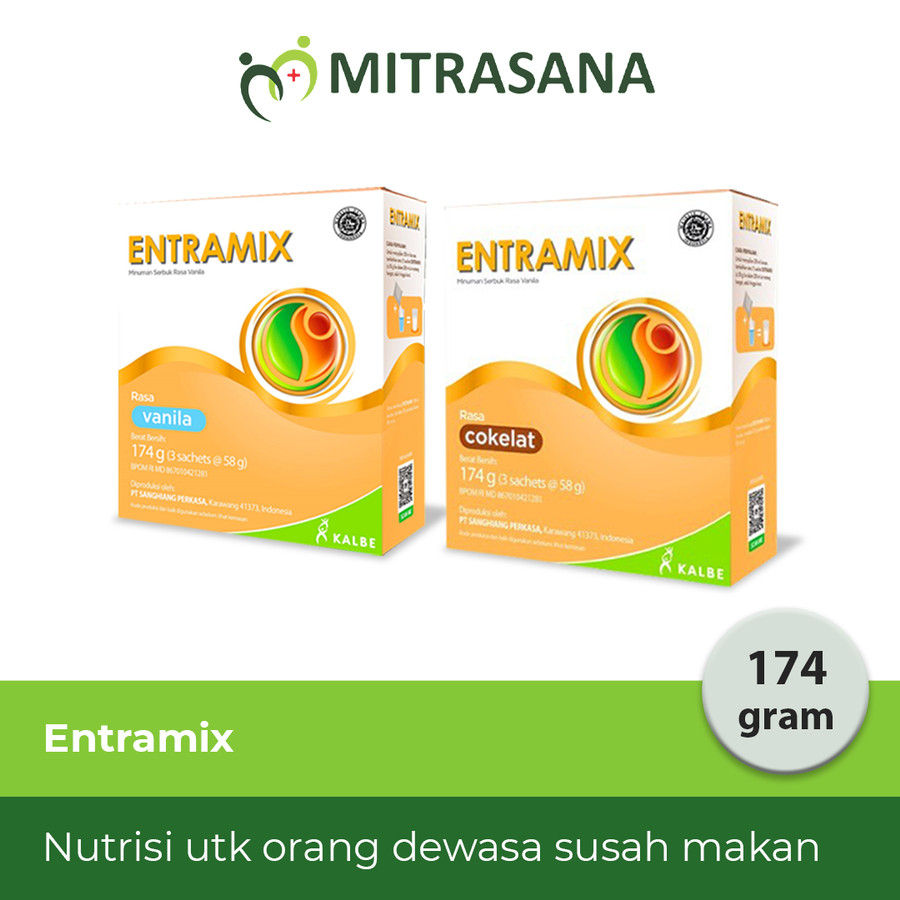 Jual Entramix 174 gram - Nutrisi Seimbang Khusus Dewasa | Shopee Indonesia