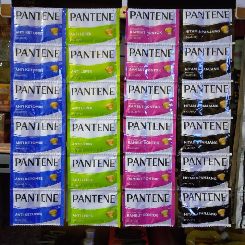 Jual ( PAKET ISI 3 RENCENG ) - Shampoo Pantene Sachet Rentengan 10ml ...