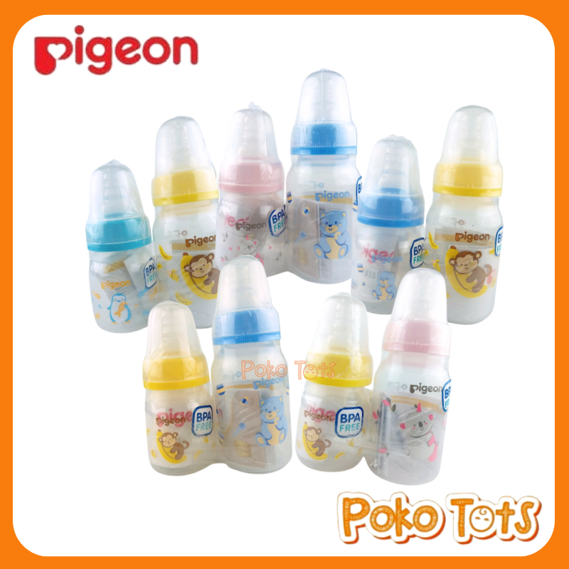 Jual Bundle 2 Botol Pigeon Standard Mm 120ml 50ml Botol Susu Pp Rp