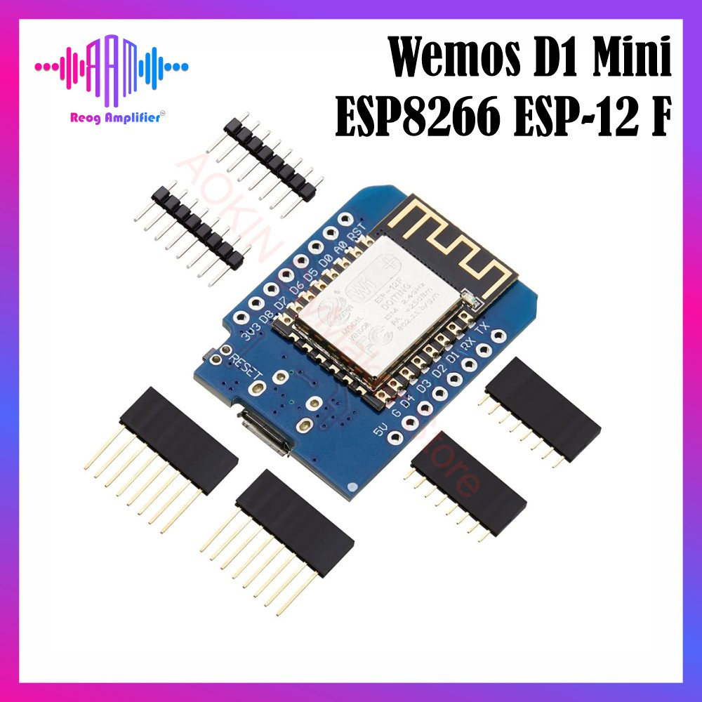 Jual Wemos D1 Mini Nodemcu 4mb Lua Wifi Iot Internet Esp8266 Esp 12 F