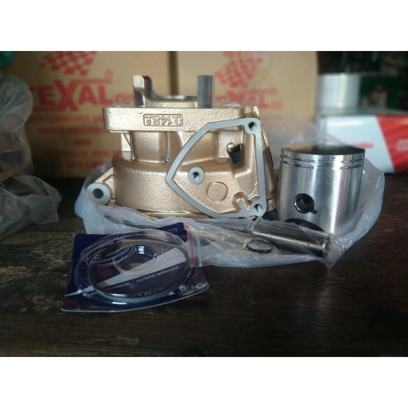 Jual CYLINDER BLOK BLOCK SEHER BORING SET ASSY NINJA R NINJA RR SUPER ...